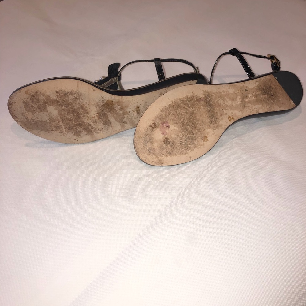 Kate Spade pearl and black Sandal - Picture 9 of 10